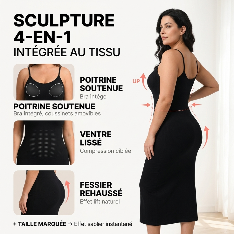 Velura - Robe gainante